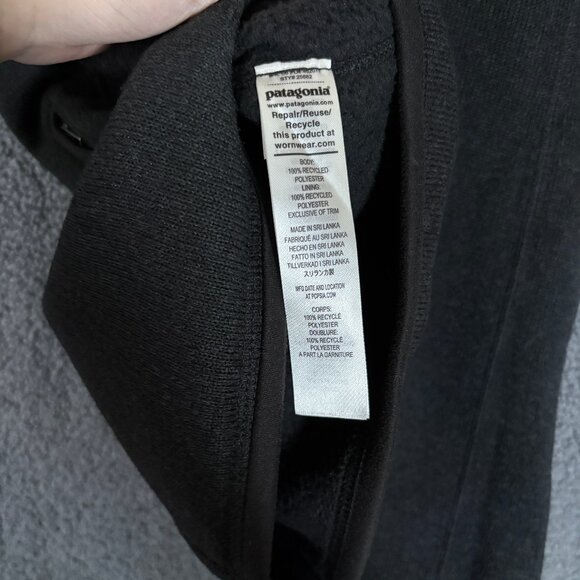 Patagonia Better Sweater Full Zip Vest - Men's Size M - Black - Picture 4 of 8